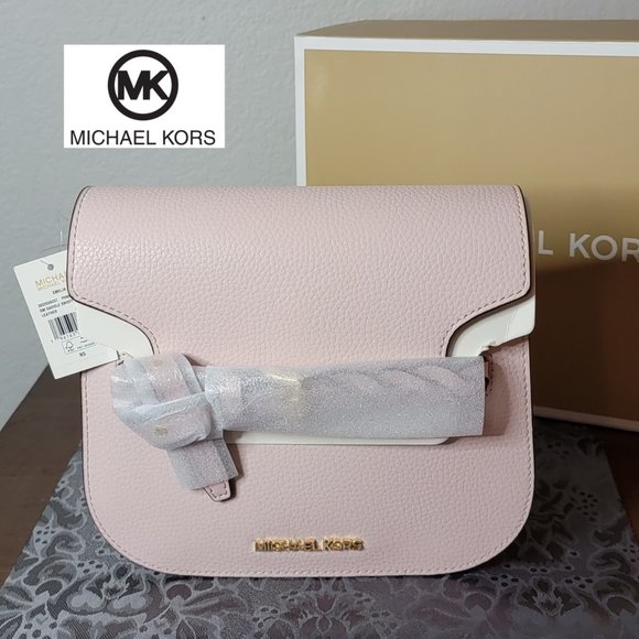 Michael Kors Handbags - Michael Kors Emelia Small Saddle Crossbody